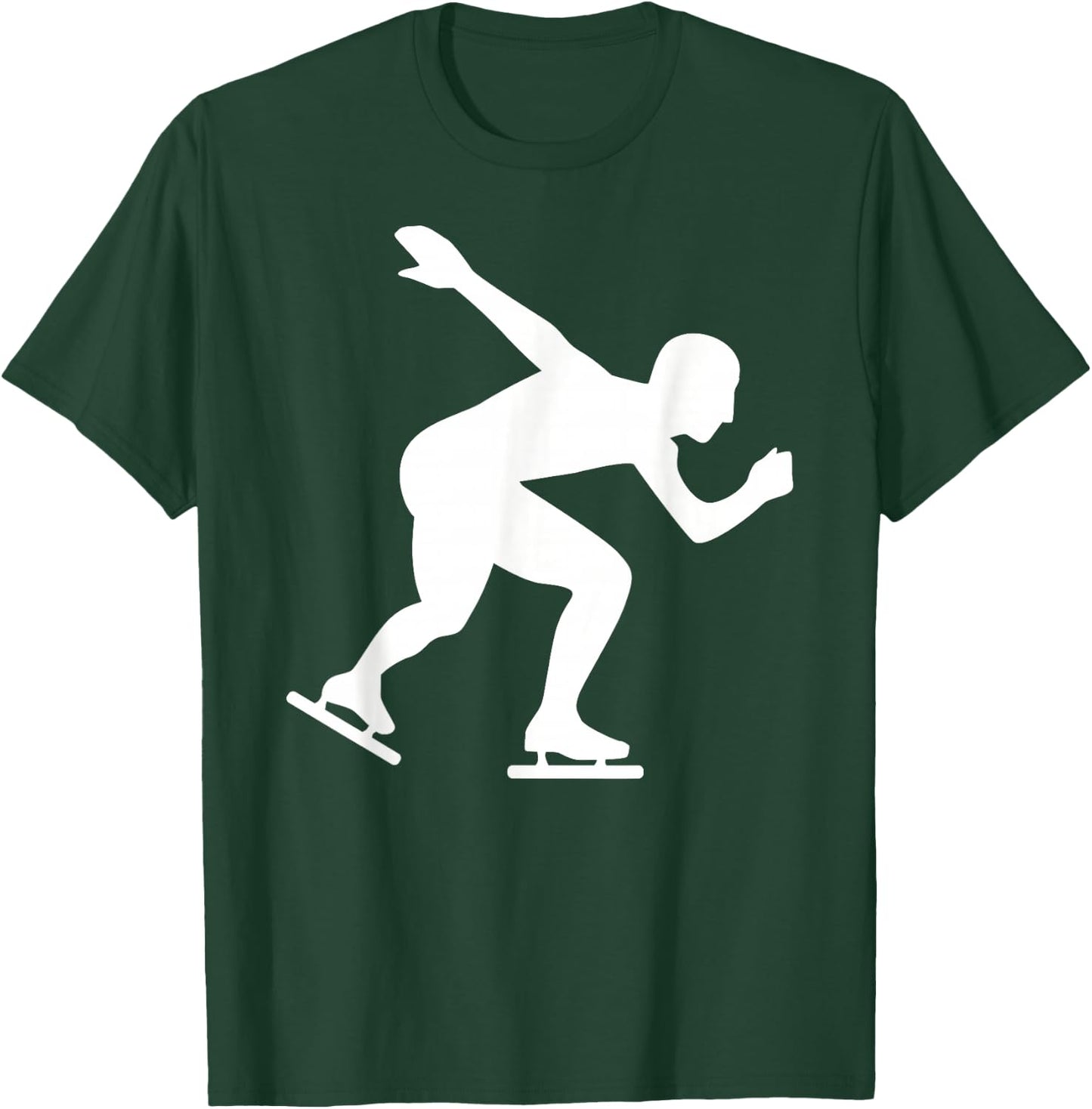 Speed skater T-Shirt - T-Shirt | Forest