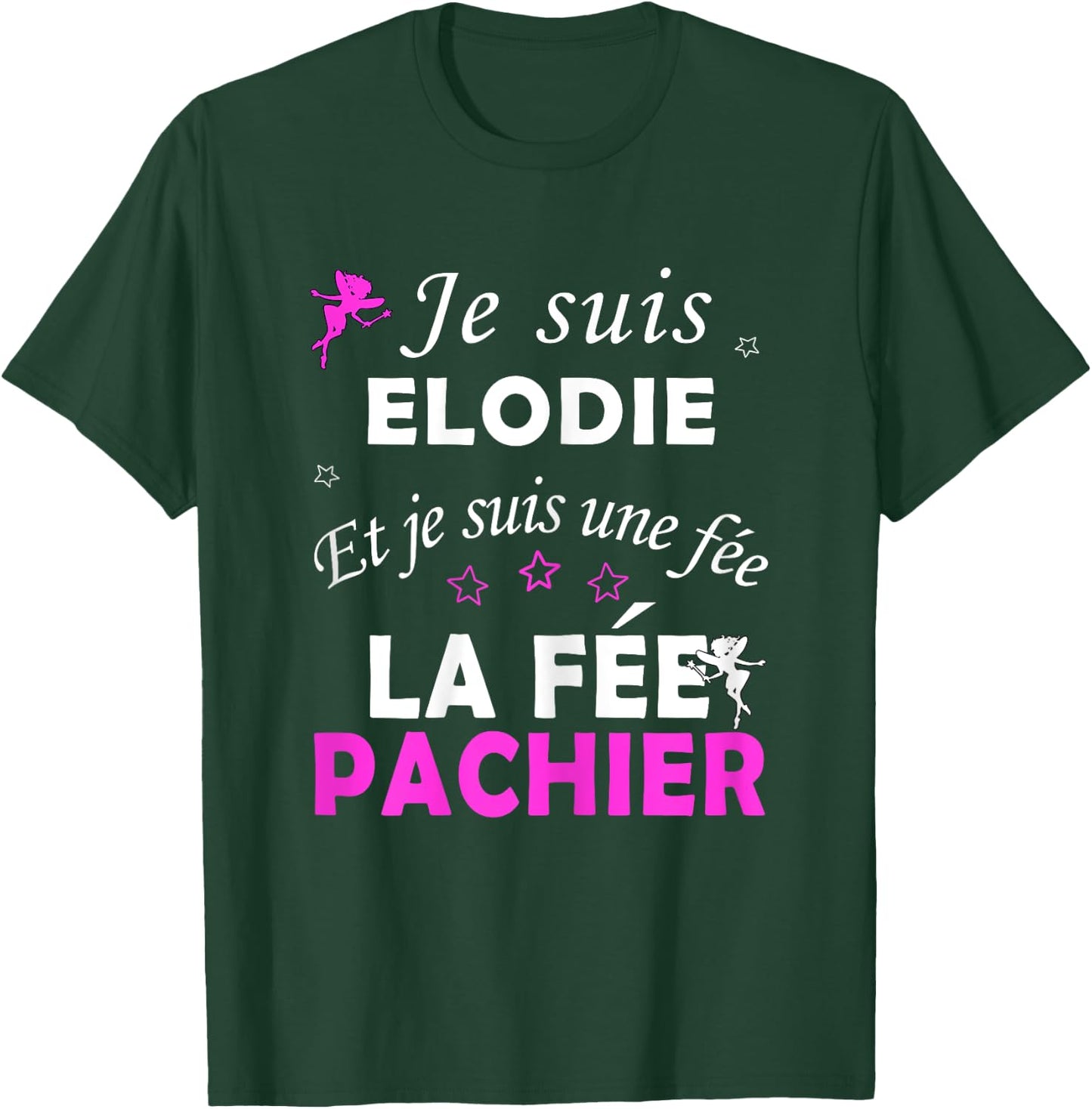 Elodie , Black, Female X-Small T-Shirt - T-Shirt | Forest