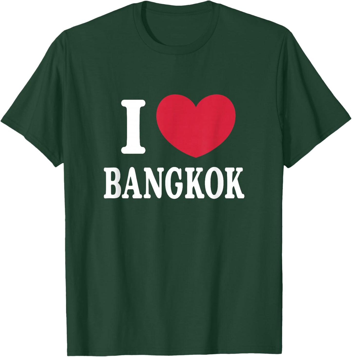 I Love Bangkok , Black, S T-Shirt - T-Shirt | Forest