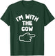 I'm with the Cow Funny Matching Halloween Costume T-Shirt - T-Shirt | Forest