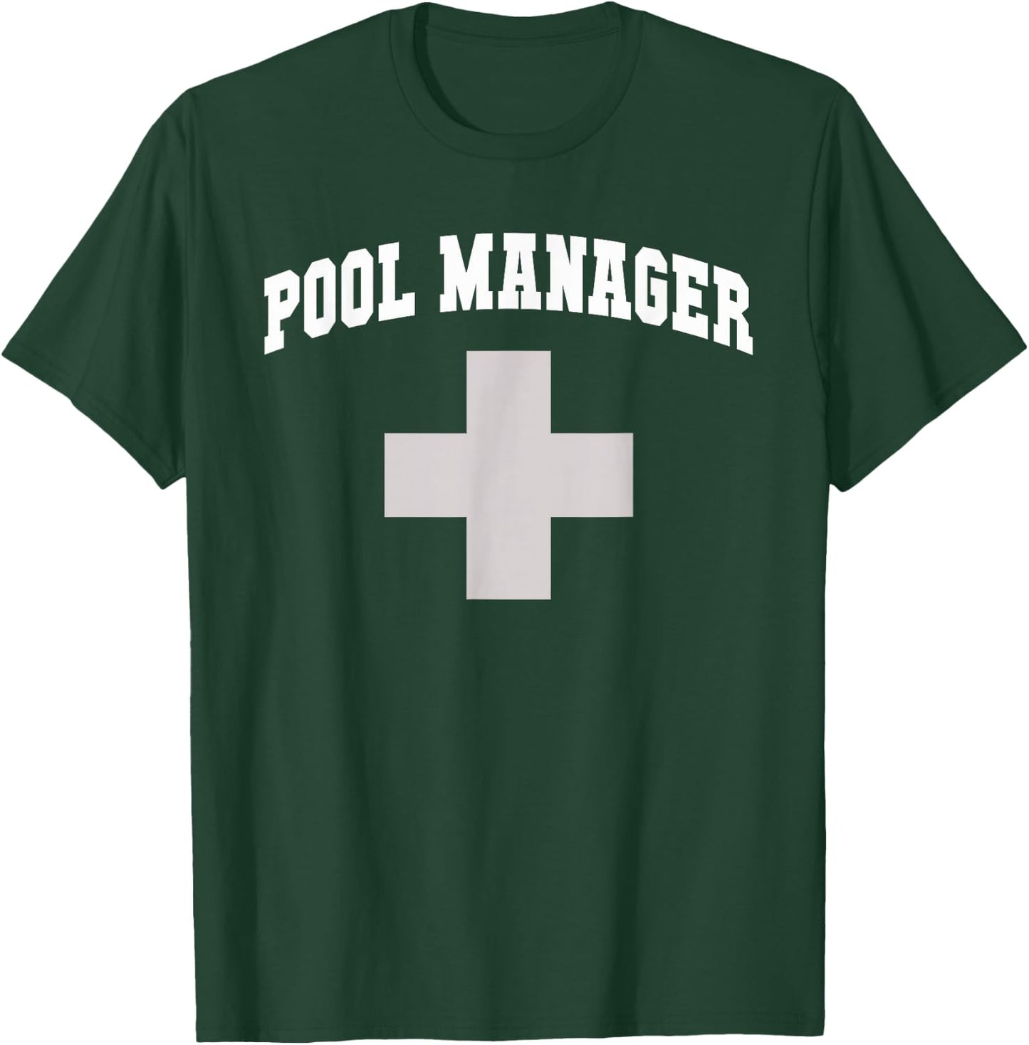 Funny Pool Manager All Girls Lifeguards CPR Instructor Swim T-Shirt - T-Shirt | Forest