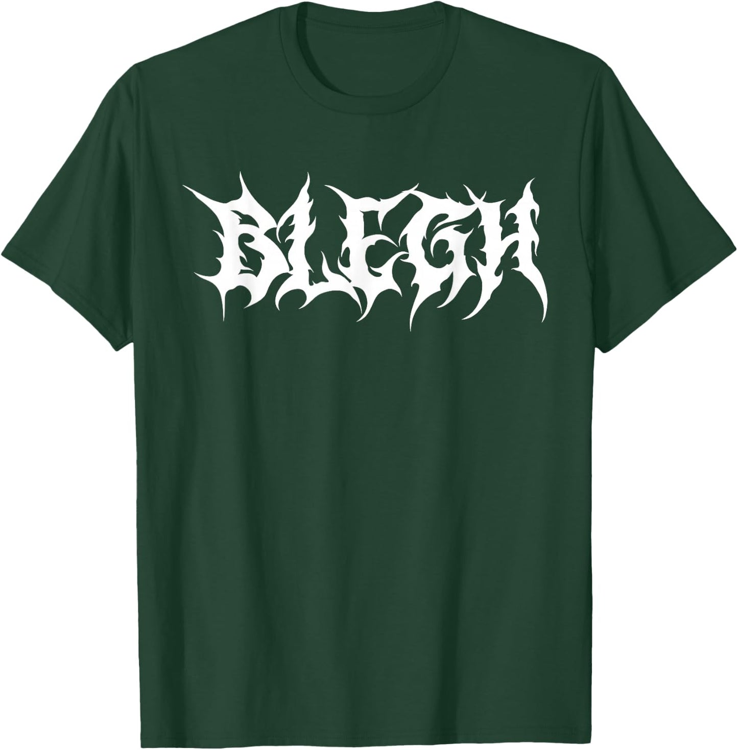 Blegh Screamo Death Metalcore Djent Music T-Shirt - T-Shirt | Forest