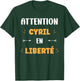 Caution Cyril in Freedom Name Quote Funny Cyril , Black, S T-Shirt - T-Shirt | Forest