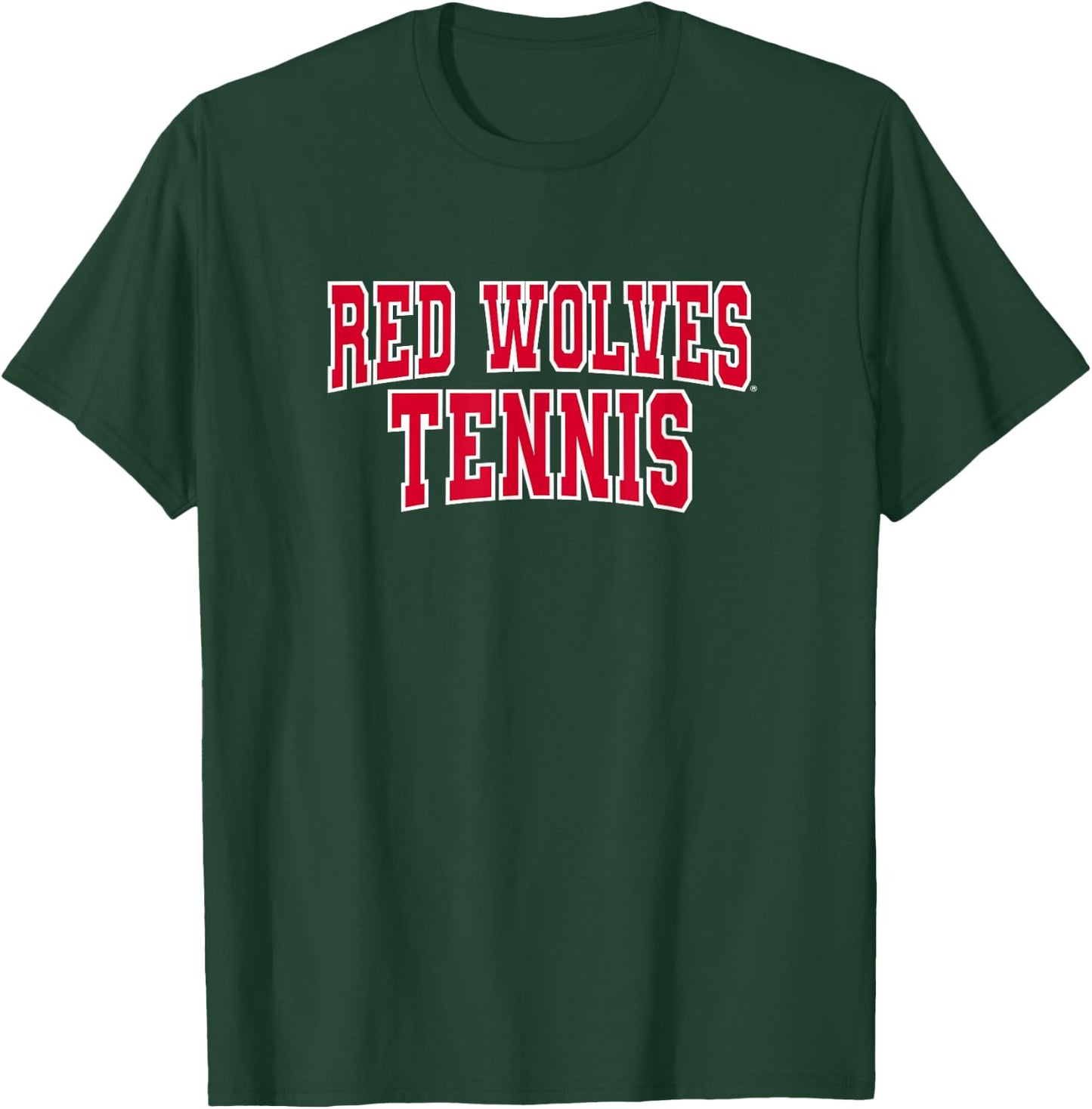 Arkansas State Red Wolves Premium Collegiate Tennis T-Shirt - T-Shirt | Forest