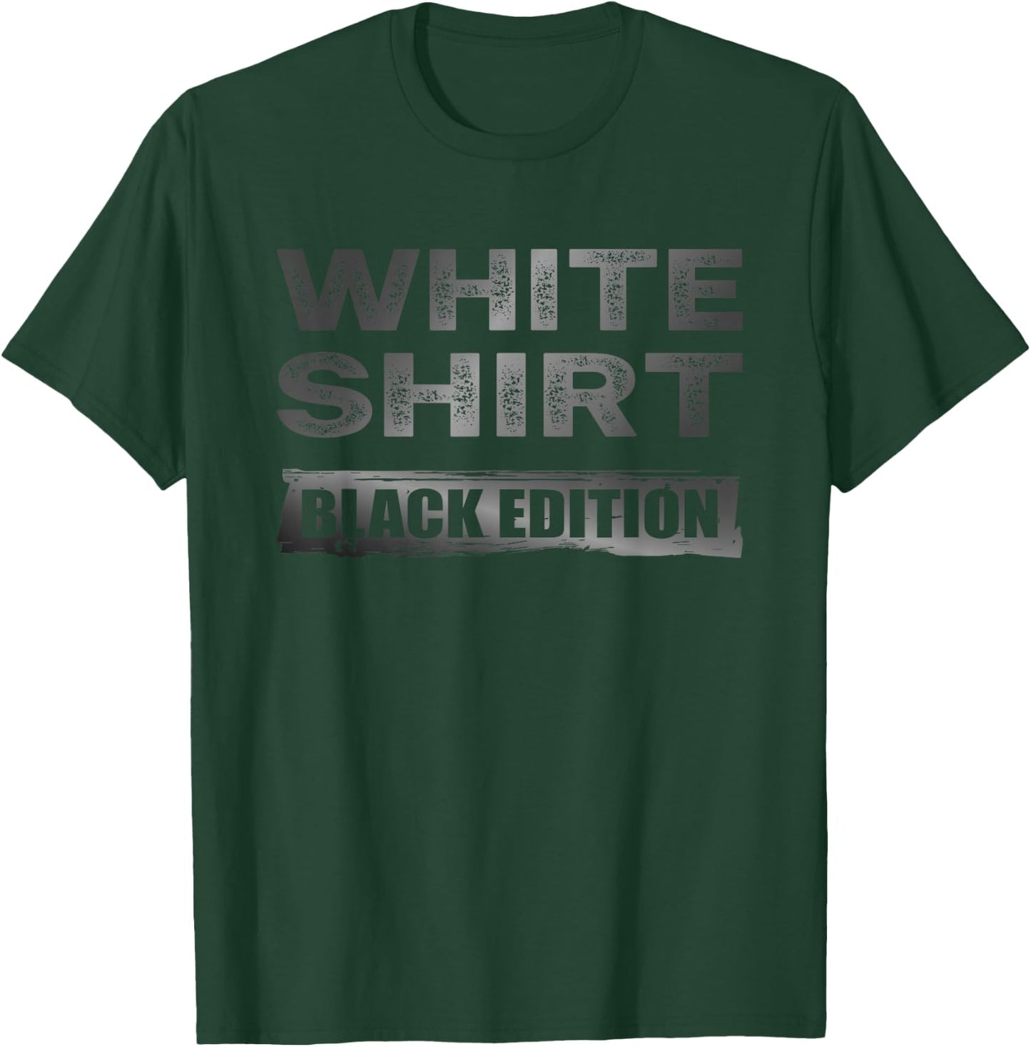 Sarcasm Black Edition: White , black T-Shirt - T-Shirt | Forest