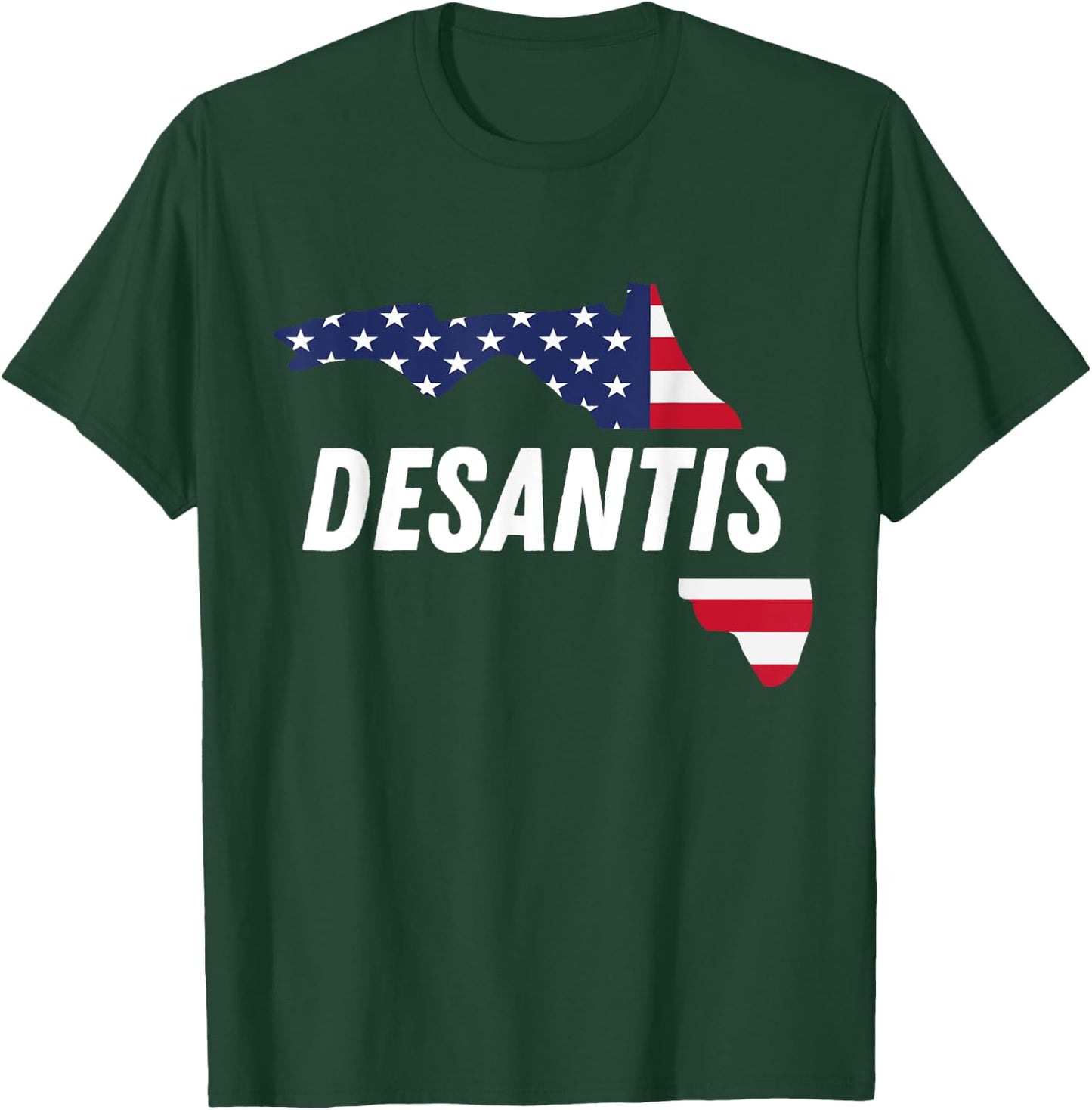 Ron DeSantis Make America Florida 2024. Florida Governor T-Shirt - T-Shirt | Forest