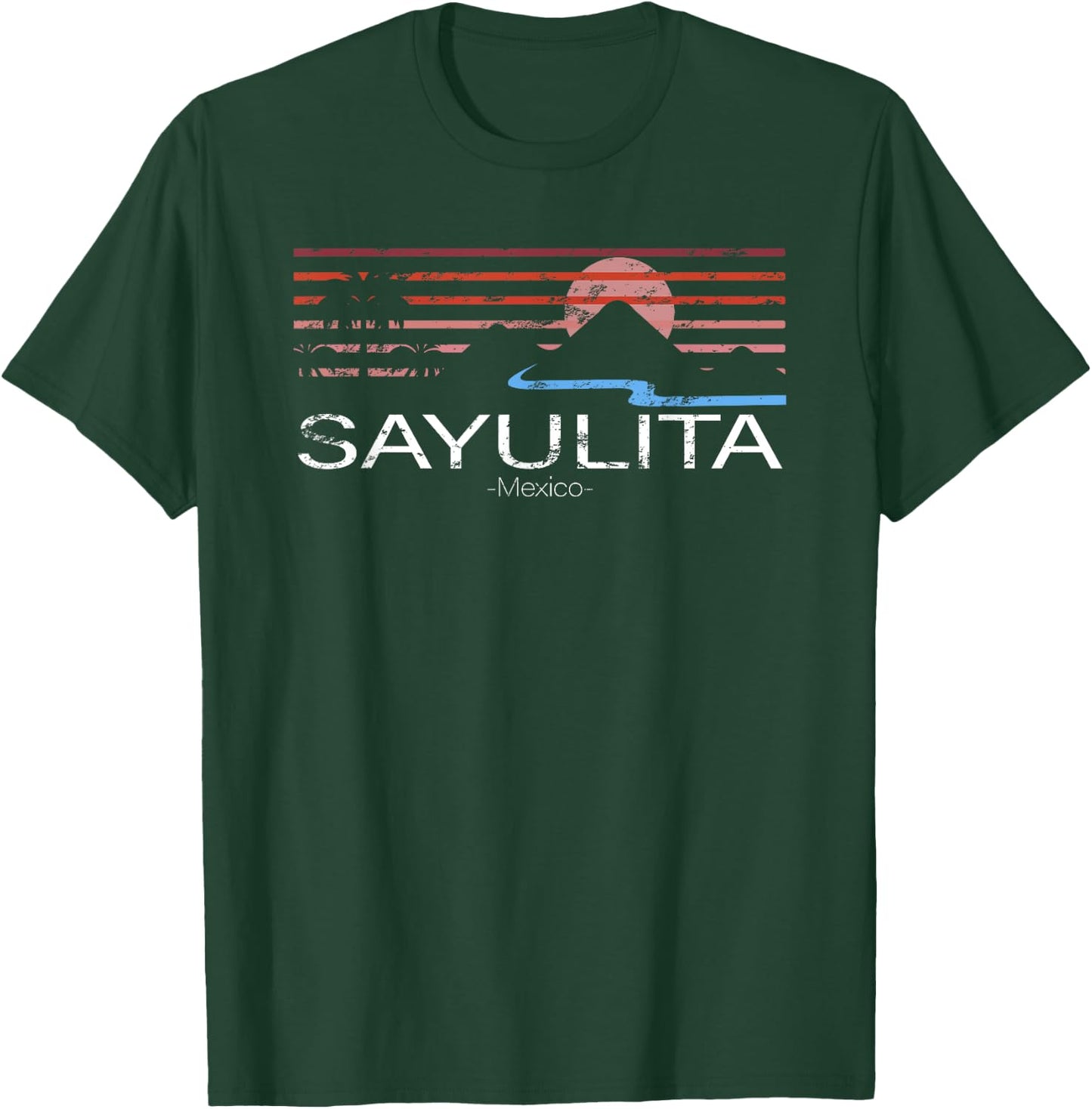 Sayulita Mexico T-Shirt - T-Shirt | Forest