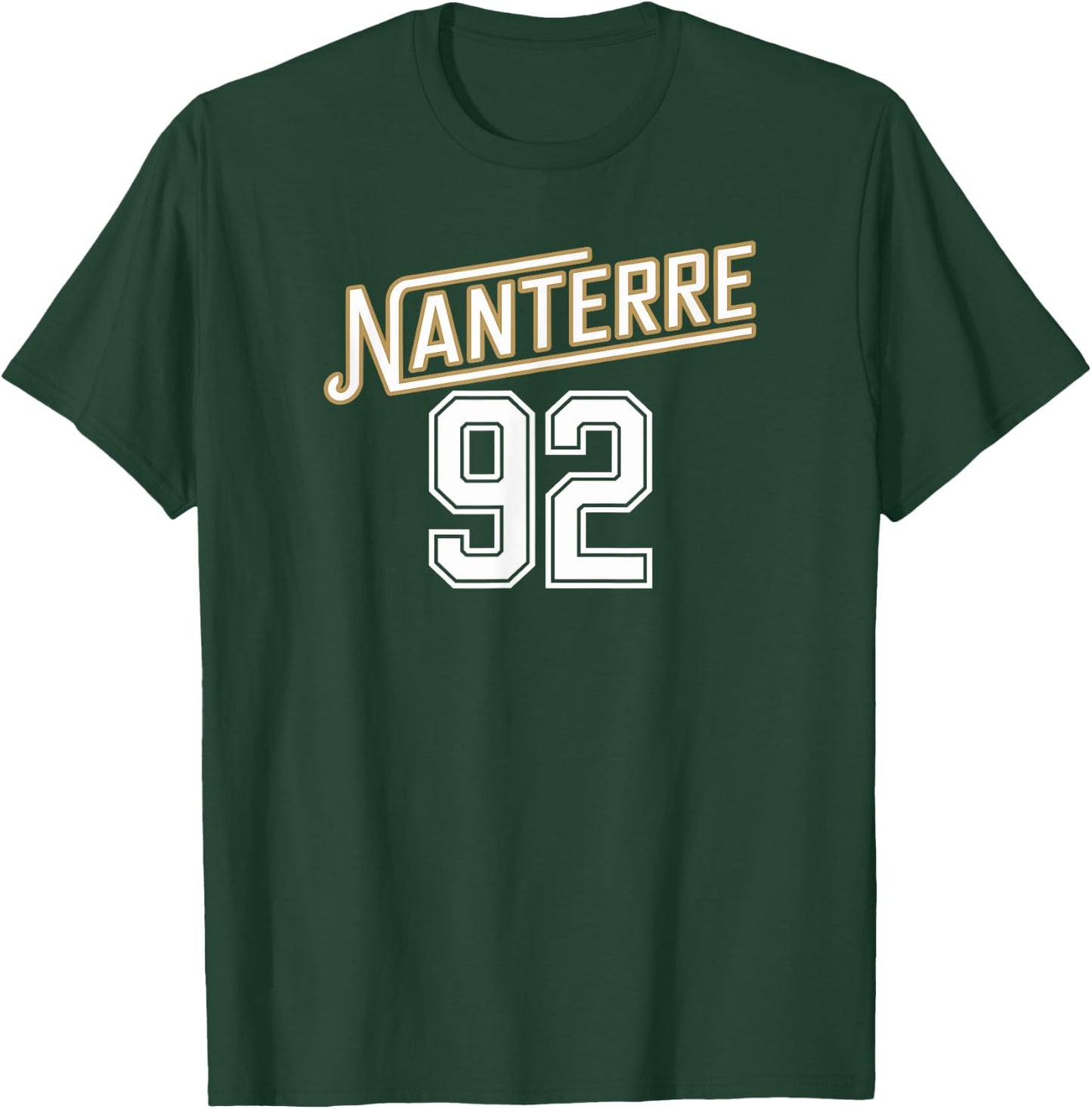 Nanterre 92 , Black, S T-Shirt - T-Shirt | Forest