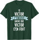 Gift Man Humour Name Personalised Victor , Black, S T-Shirt - T-Shirt | Forest