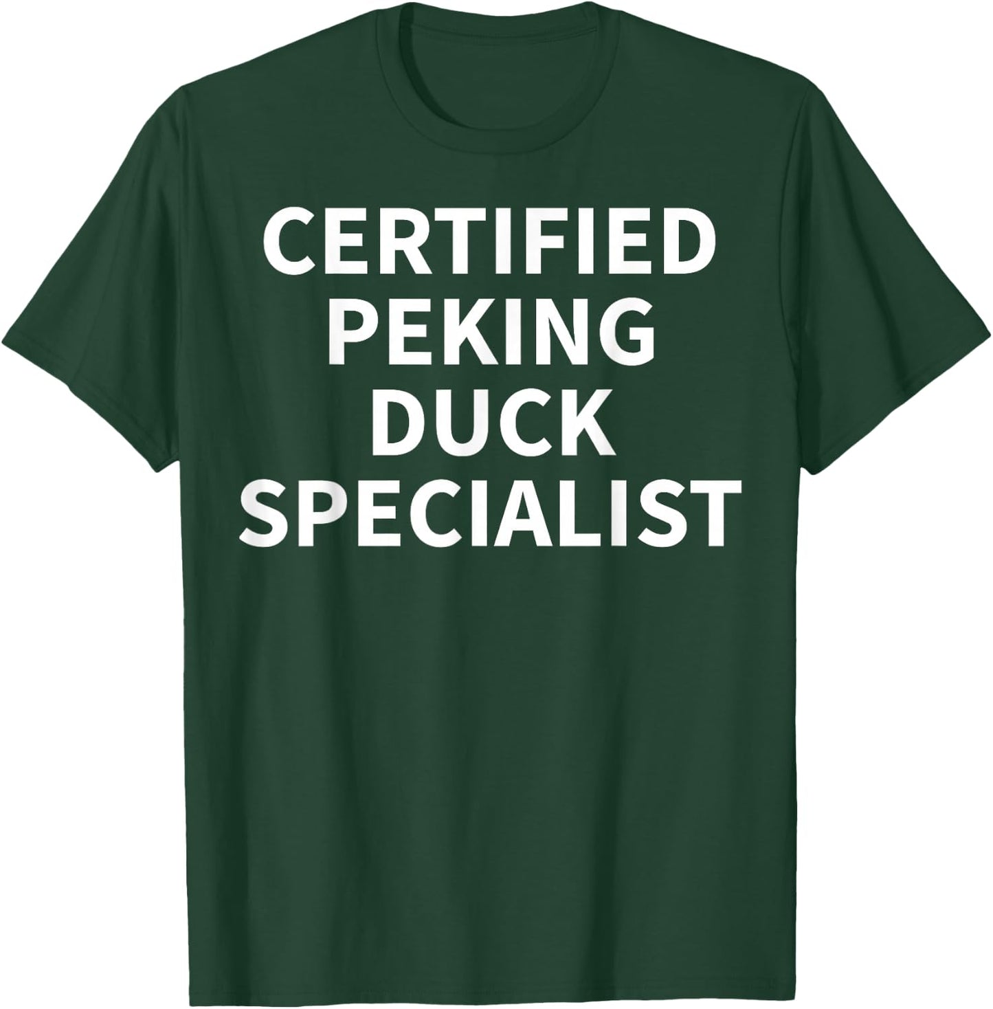 Peking Duck Apparel - Funny Novelty Ducks Design T-Shirt - T-Shirt | Forest