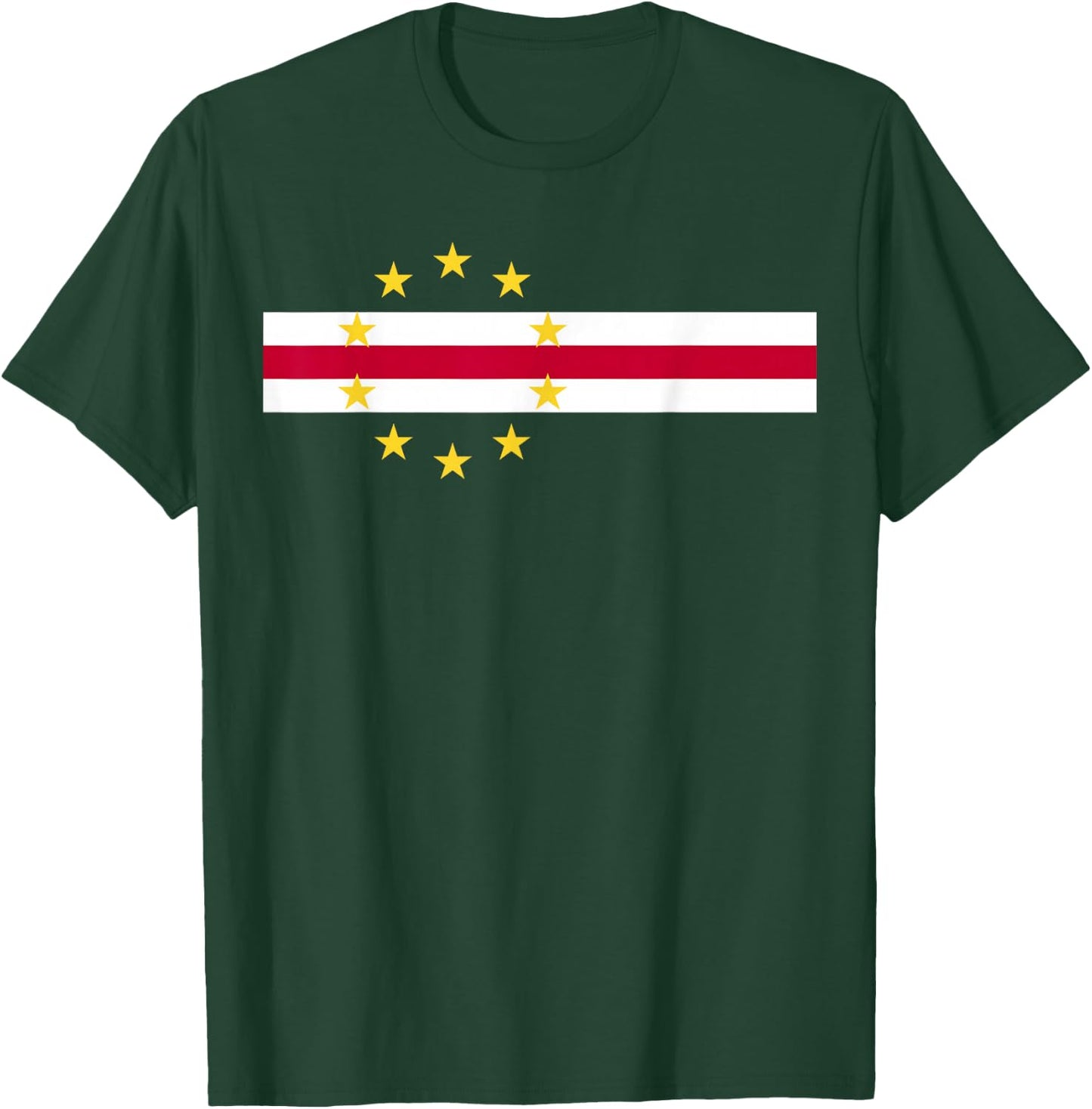 Cape Verde Flag West Africa Flag Patriotic Kids T-Shirt - T-Shirt | Forest