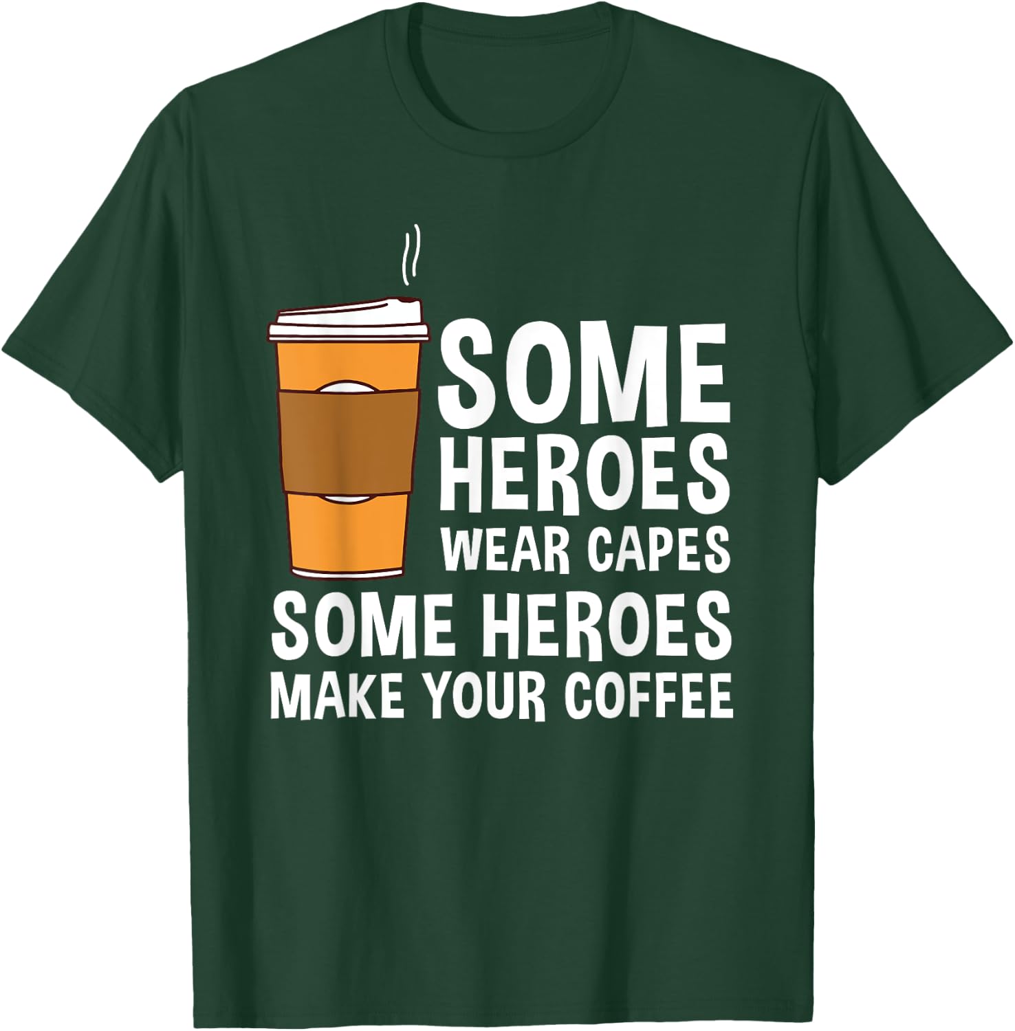 Cool Barista Women Espresso Latte Art Coffee Beans T-Shirt - T-Shirt | Forest