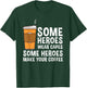 Cool Barista Women Espresso Latte Art Coffee Beans T-Shirt - T-Shirt | Forest