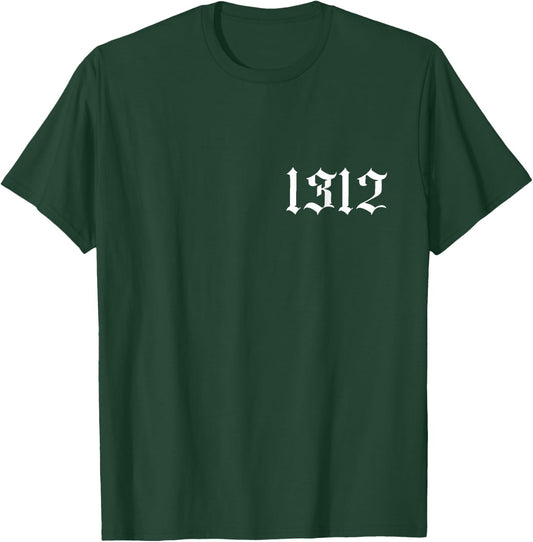 1312 on , 1312 on , 1312 Cool Mobile Phone Case , Black T-Shirt - T-Shirt | Forest