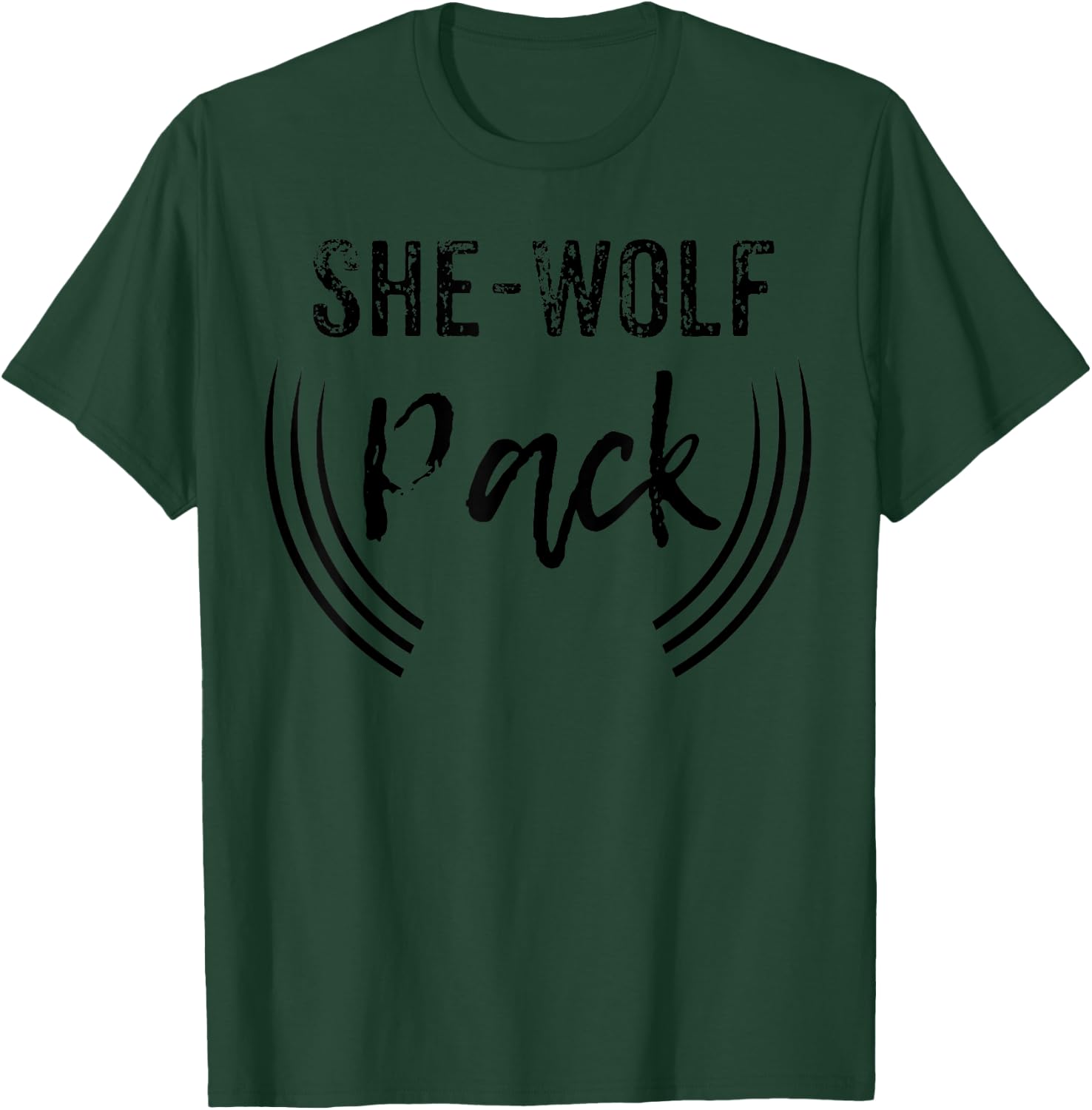 She-Wolf Pack T-Shirt - T-Shirt | Forest