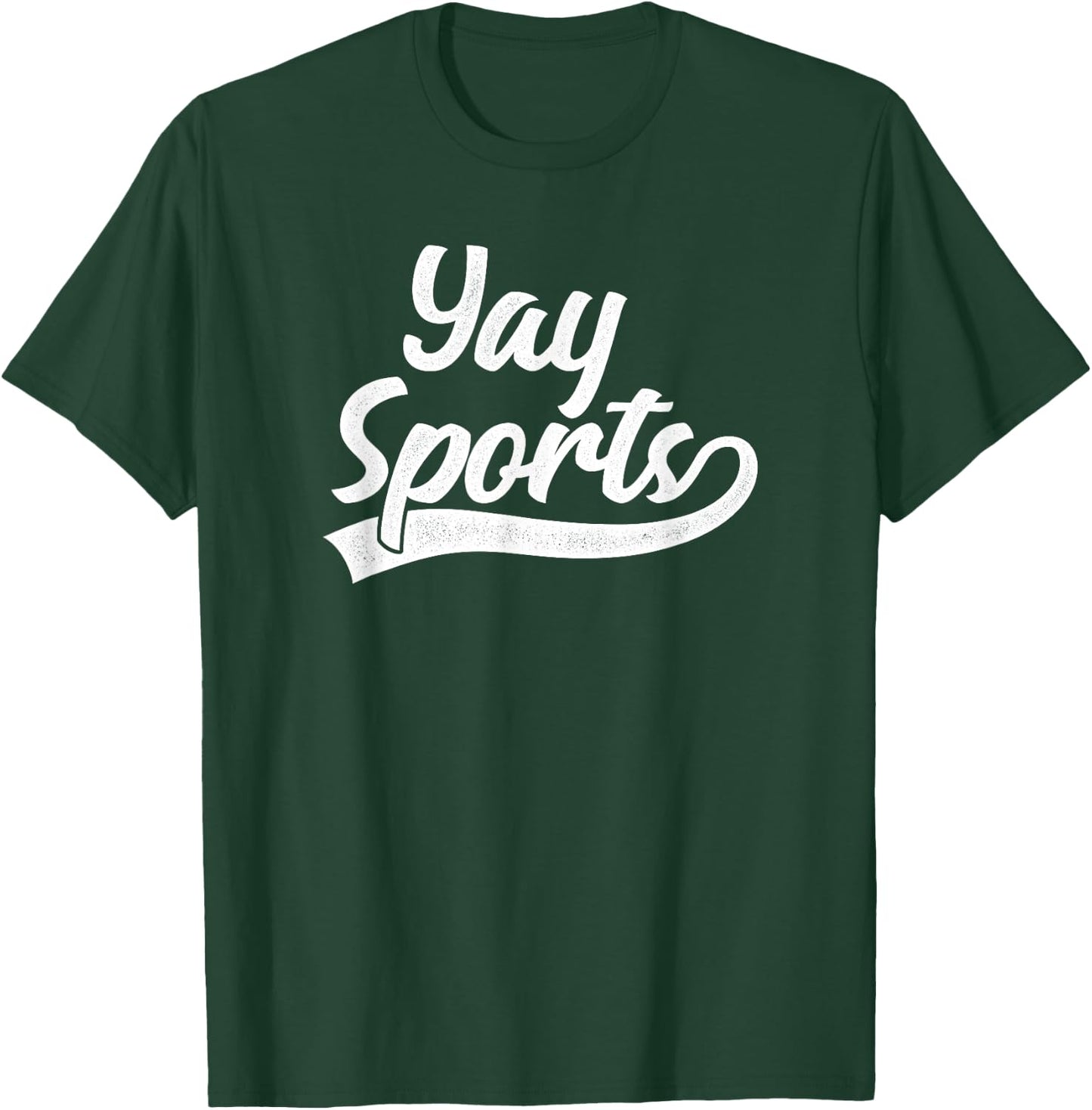 Yay Sports Funny Sports T-Shirt - T-Shirt | Forest