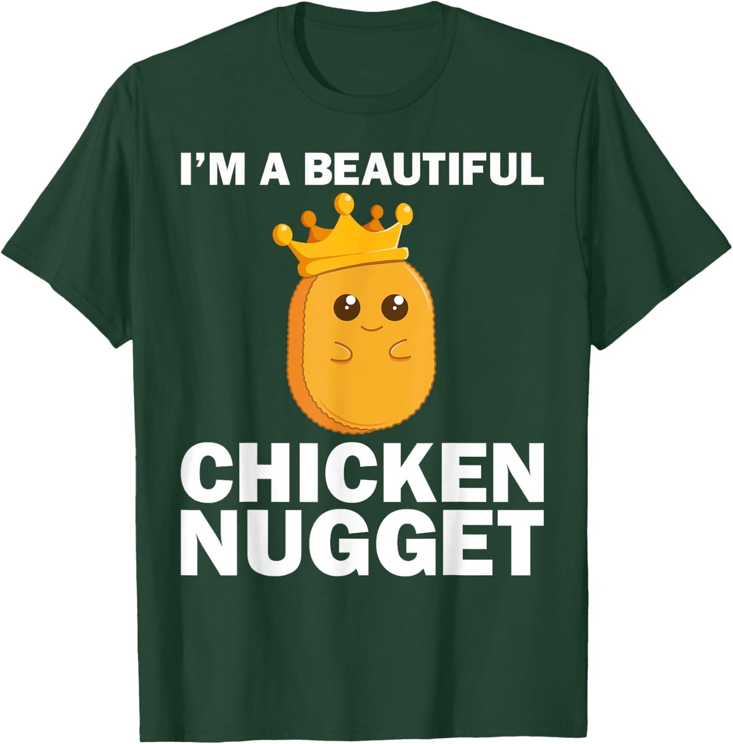 Funny Chicken Nugget Women Nug Life Chicken Lover T-Shirt - T-Shirt | Forest