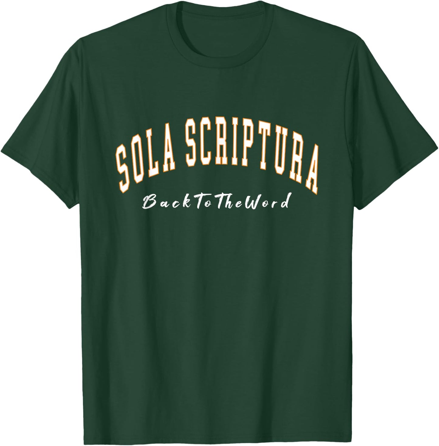 Divine Savior Christ Sola Scriptura Believer Christian -Adults, -Kids Black T-Shirt - T-Shirt | Forest