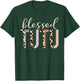 Blessed Tutu Cute Leopard Print T-Shirt - T-Shirt | Forest