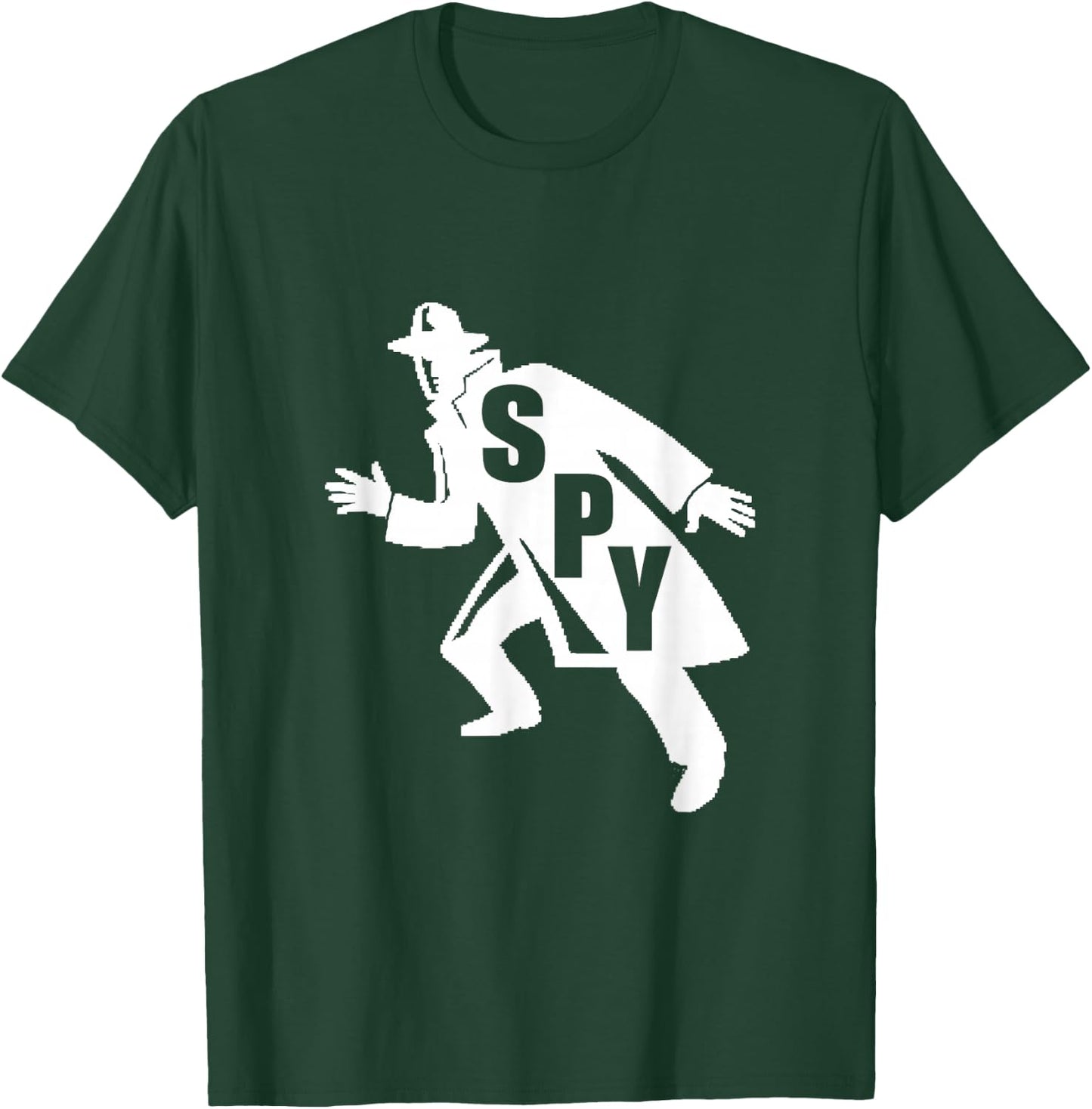 Spy Shirt- Funny Secret Agent Shirt T-Shirt - T-Shirt | Forest