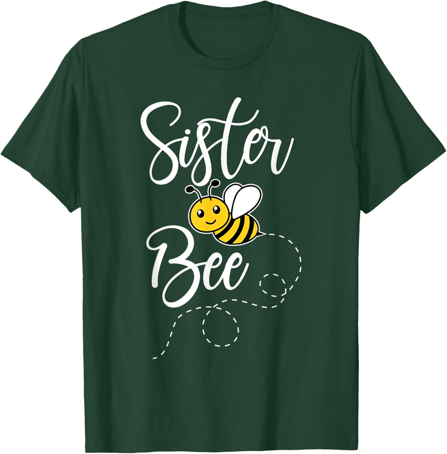 Sister Of The Bee Day Girl Hive Family Matching Birthday T-Shirt - T-Shirt | Forest