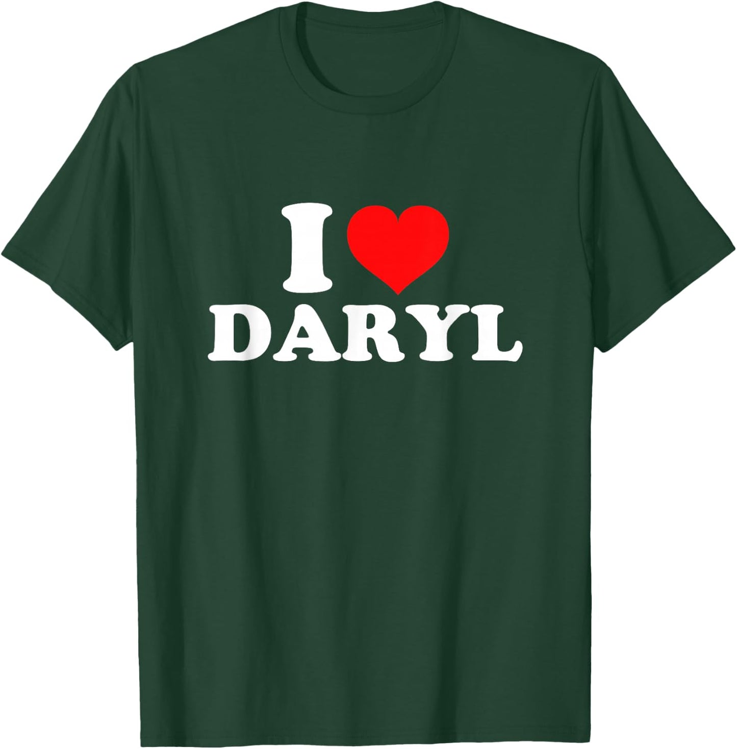 I Love Daryl T-Shirt - T-Shirt | Forest