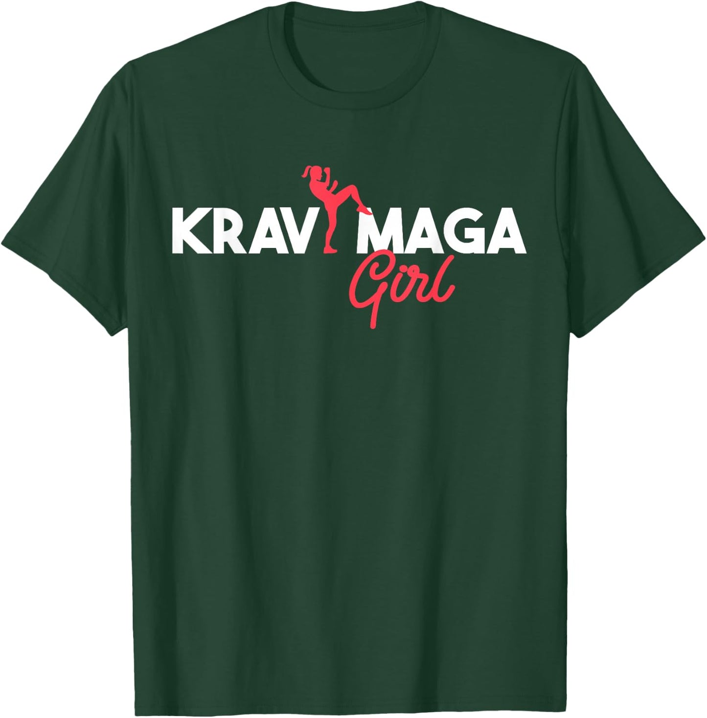 Krav Maga Clothing Israeli Self Defense System Krav Maga Girl , black T-Shirt - T-Shirt | Forest