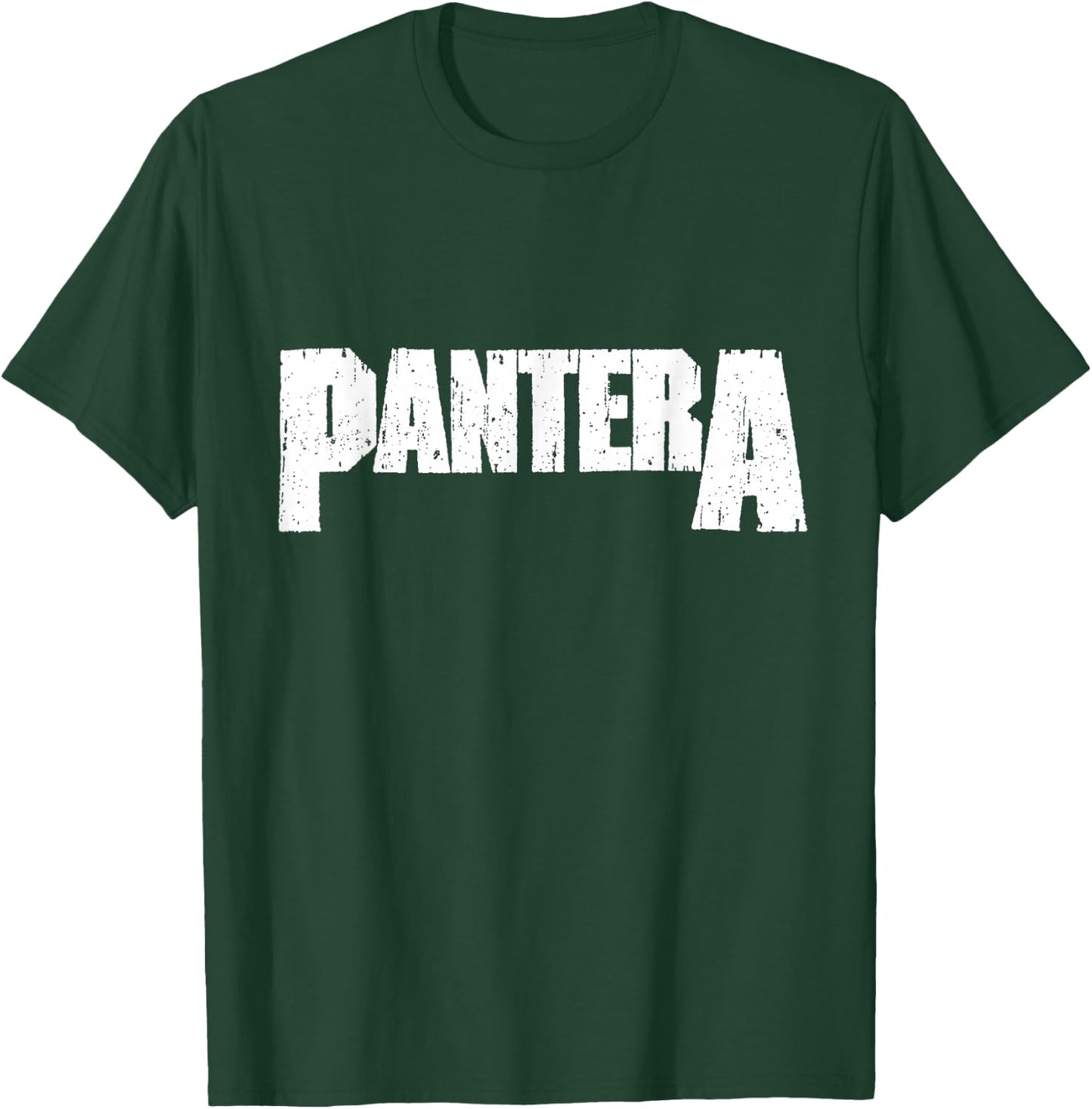 Official Pantera White Logo T-Shirt - T-Shirt | Forest