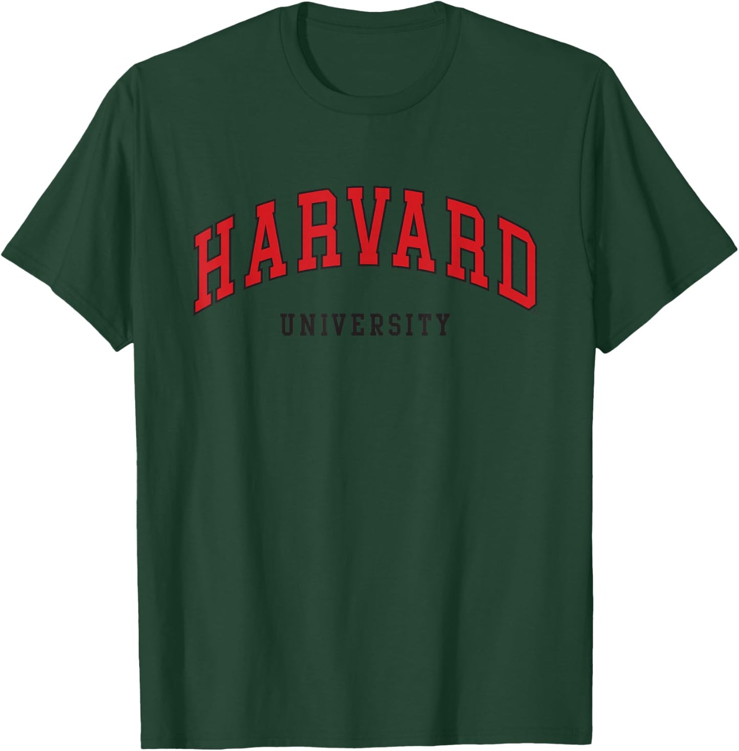 Classic Collegiate Script Logo Ivy League Varsity Graphic T-Shirt - T-Shirt | Forest