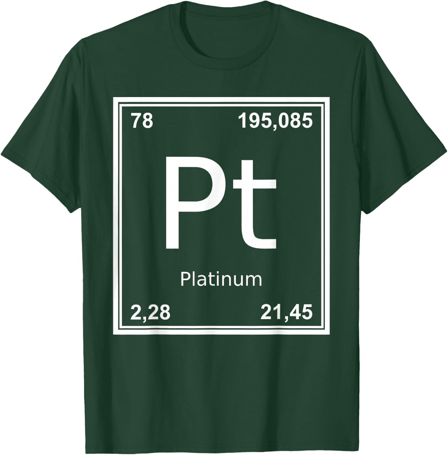 Platinum Symbol Costume T-Shirt - T-Shirt | Forest