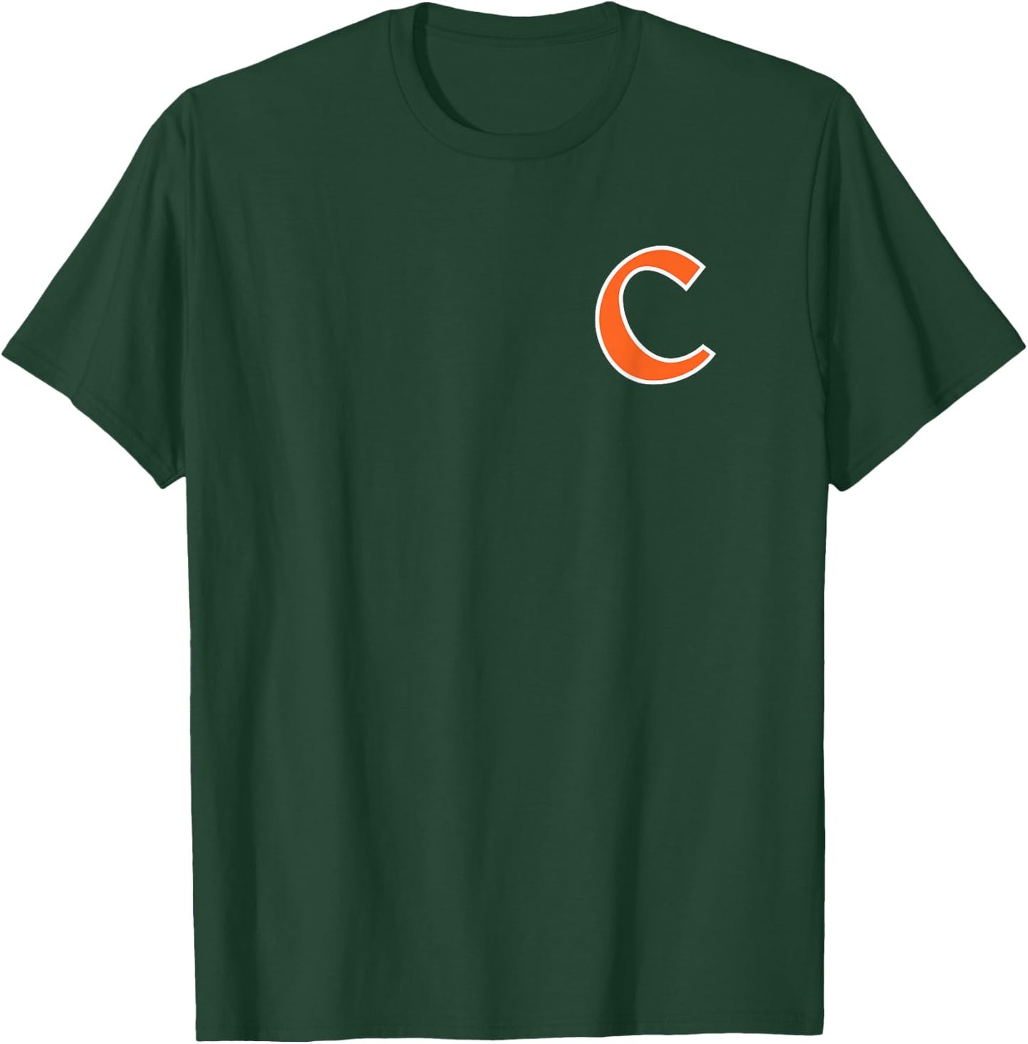 Clemson Tigers Front/Back Classic Logo Officially Licensed T-Shirt - T-Shirt | Forest