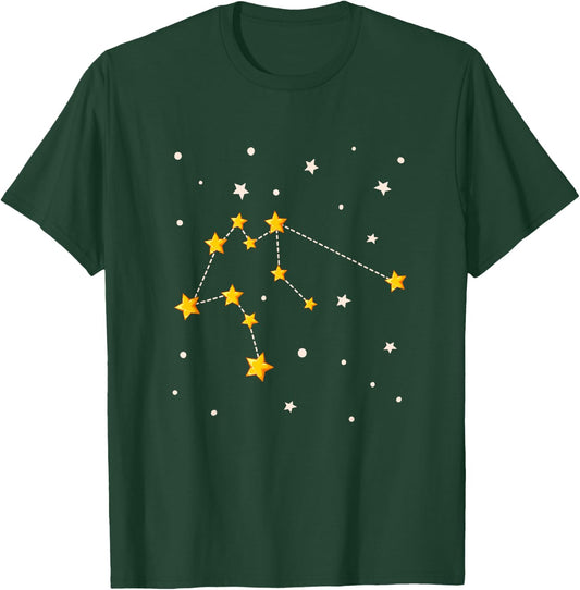 Aquarius Zodiac Sign T-Shirt - T-Shirt | Forest