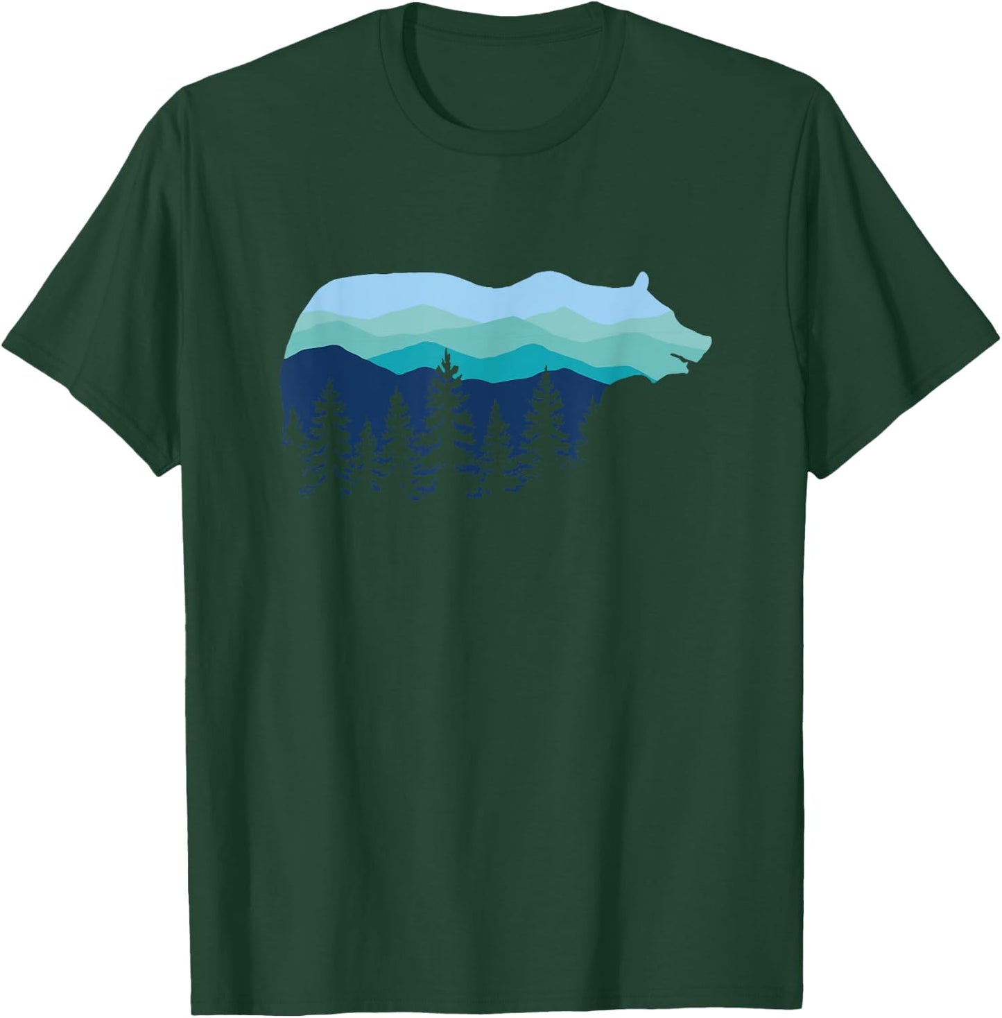 Bear Forest Natur Hike T-Shirt - T-Shirt | Forest