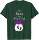 A Baby Is Brewing Black Cauldron Halloween Baby Pregnant T-Shirt - T-Shirt | Forest