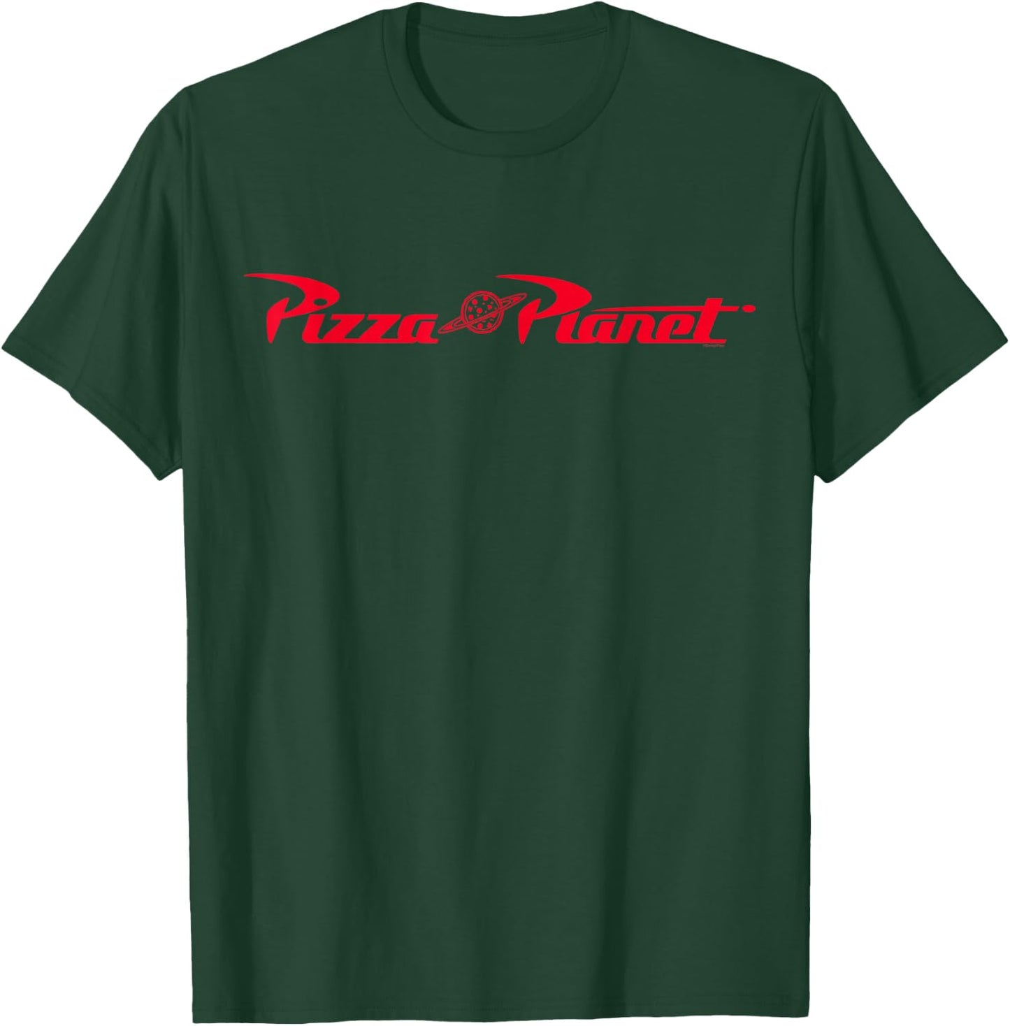 Disney and Pixar's Toy Story Pizza Planet Official Logo T-Shirt - T-Shirt | Forest