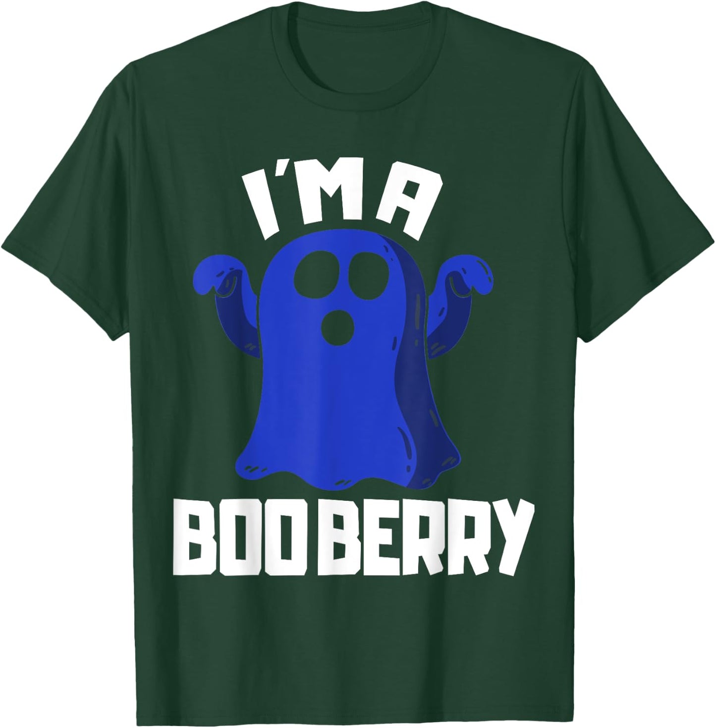 Boo Berry Halloween Funny Blueberry for Berries Fans T-Shirt - T-Shirt | Forest
