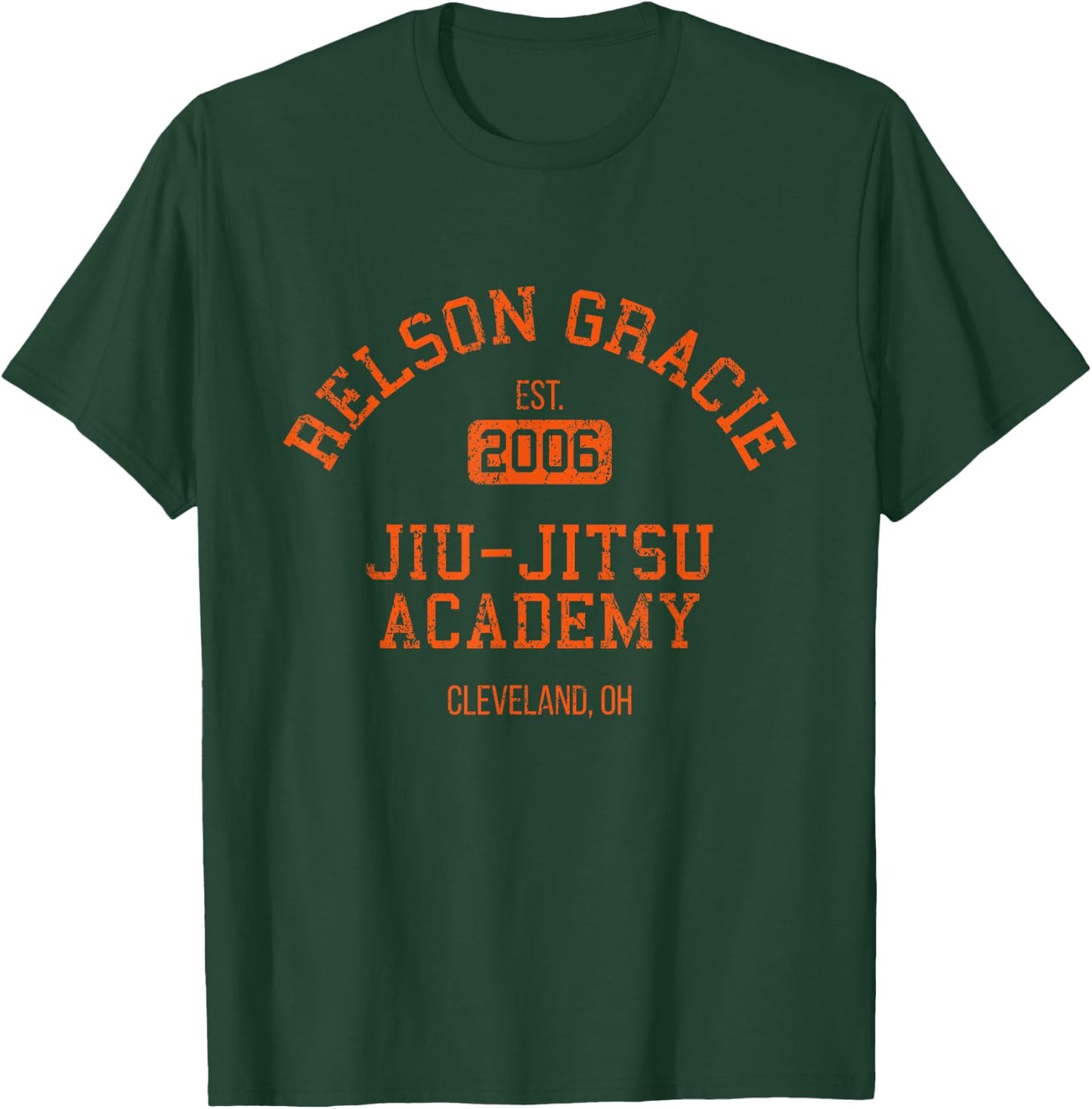 Relson Gracie Cleveland Jiu-Jitsu T-Shirt - T-Shirt | Forest