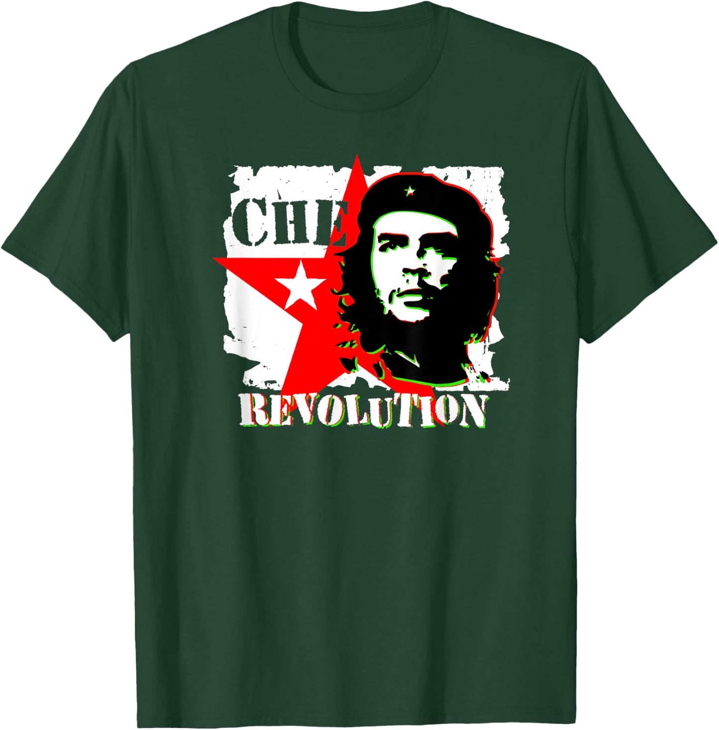 Che Guevara Revolution Rebel Guerrilla Freedom Gift T-Shirt - T-Shirt | Forest