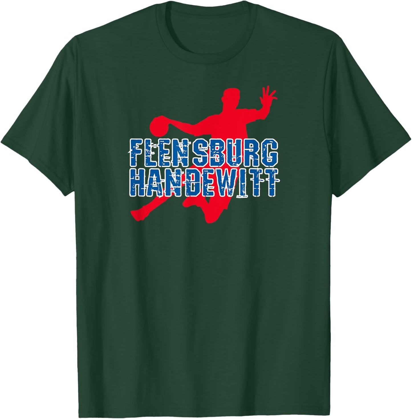 Flensburg-Handewitt Hand Ball Team Club Fan , black T-Shirt - T-Shirt | Forest