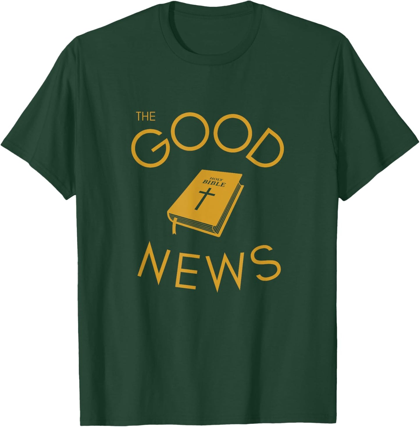 Bible Reader. The Good News. Christian Devotional T-Shirt - T-Shirt | Forest