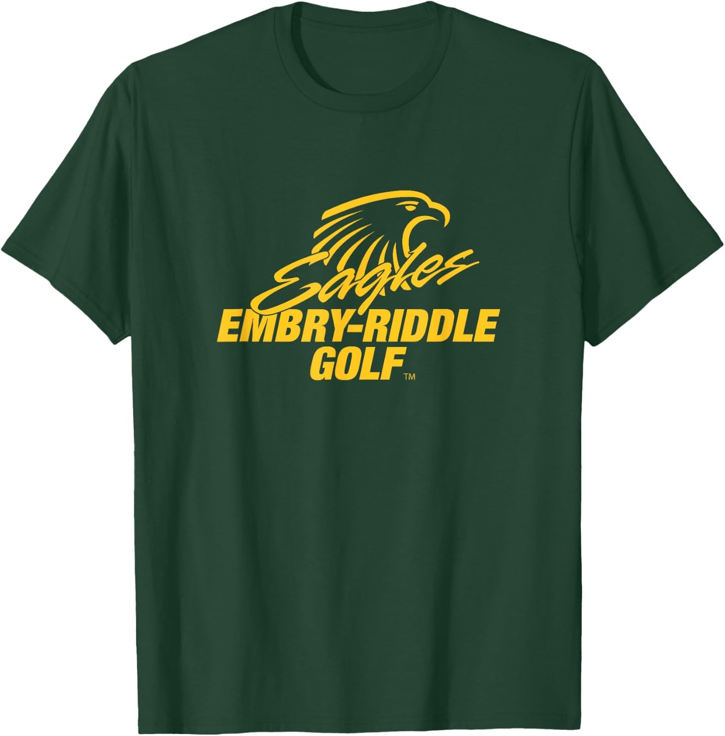 Embry-Riddle Aeronautical Eagles Golf Sports Fan T-Shirt - T-Shirt | Forest