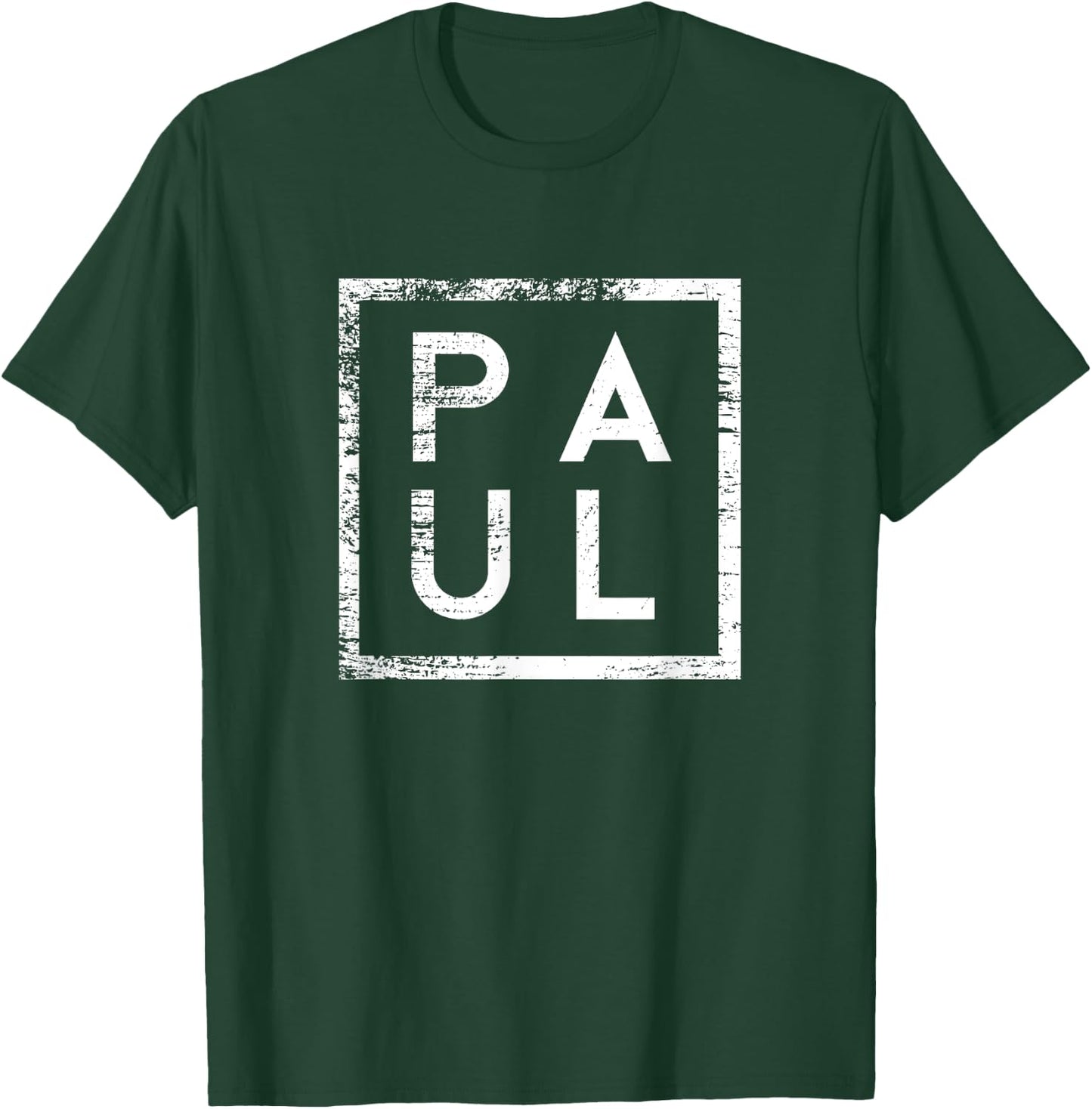 Paul Minimalismus T-Shirt - T-Shirt | Forest