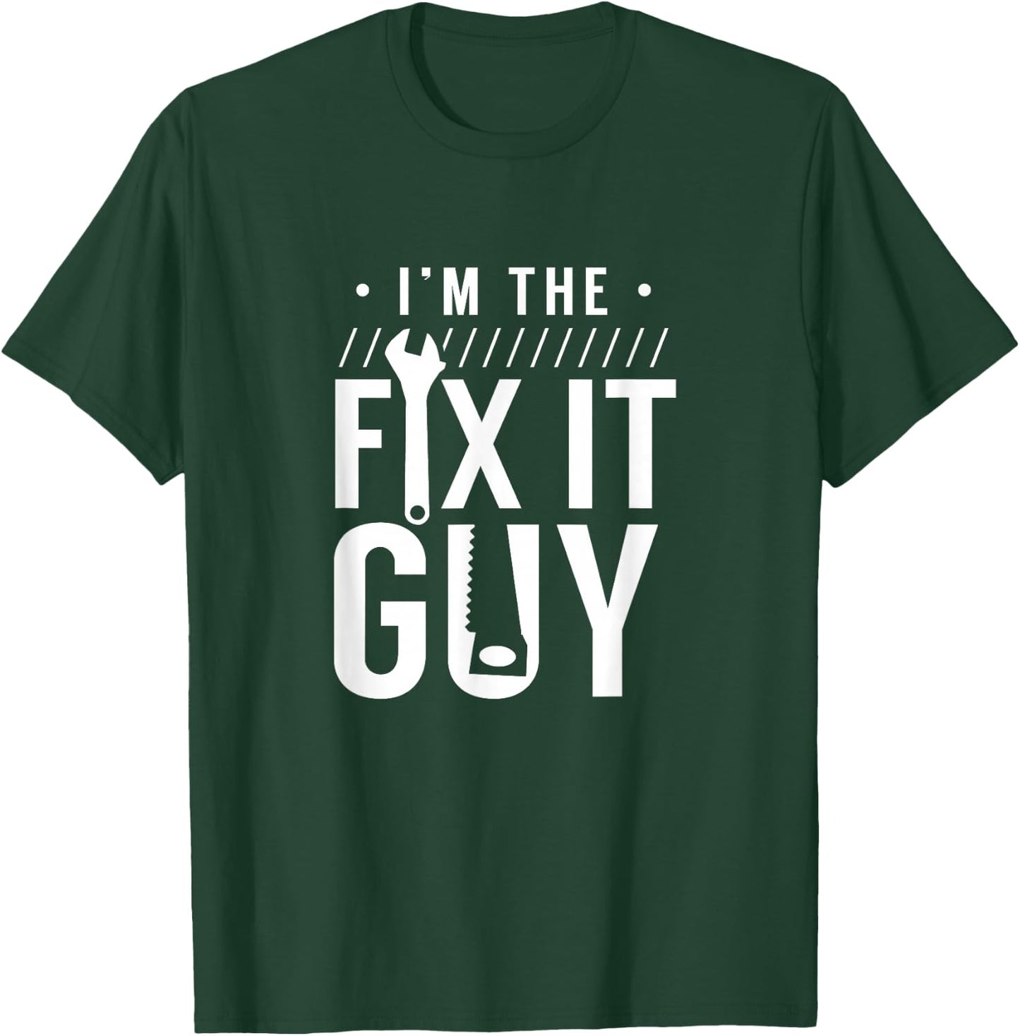 Name Is Mr Fix It DIY T-Shirt - T-Shirt | Forest