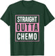 Straight Outta Chemo Breast Cancer Awareness T-Shirt - T-Shirt | Forest