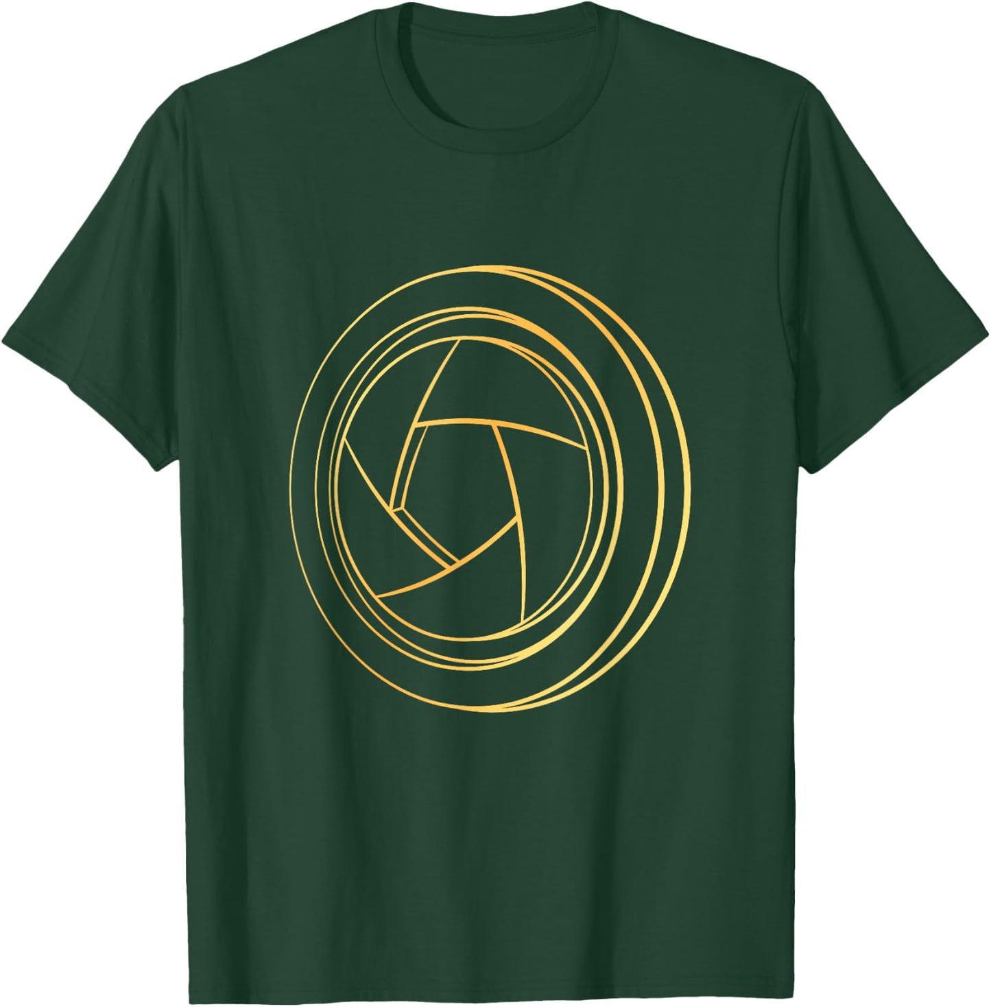 Photography Lover's Lens Aperture - Photographer T-Shirt - T-Shirt | Forest