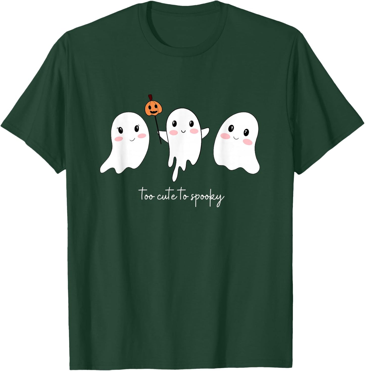 Süßer Halloween Geist Boo T-Shirt - T-Shirt | Forest