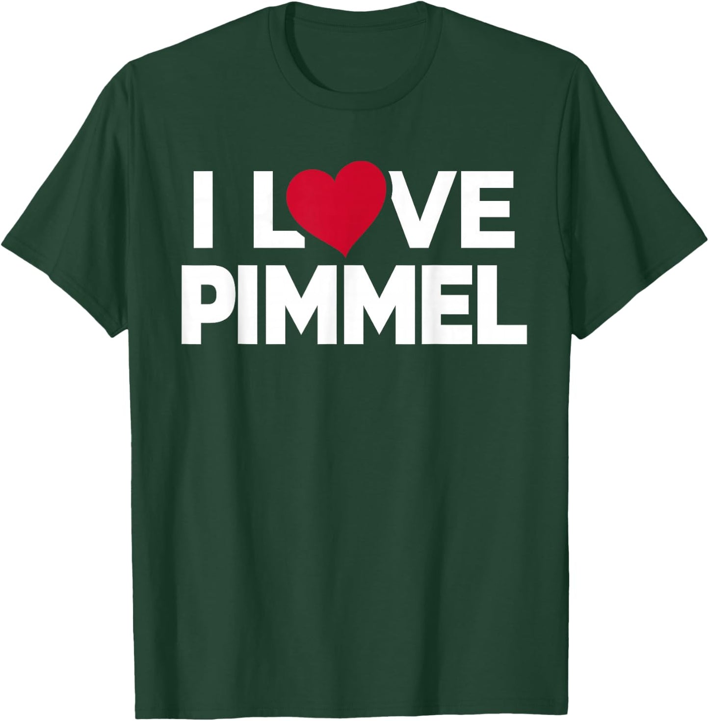 I Love Pimmel Erotic Joke Item Tails , black T-Shirt - T-Shirt | Forest