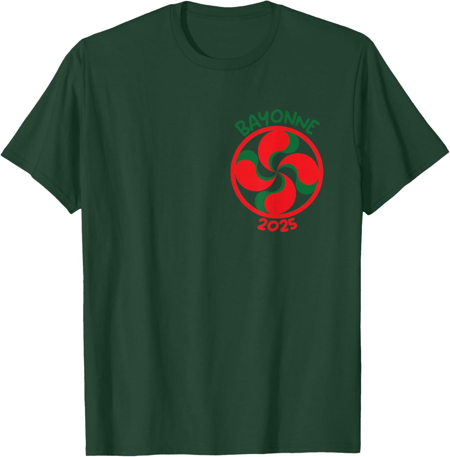 Annual Holidays 2025 in Bayonne , Black, S T-Shirt - T-Shirt | Forest