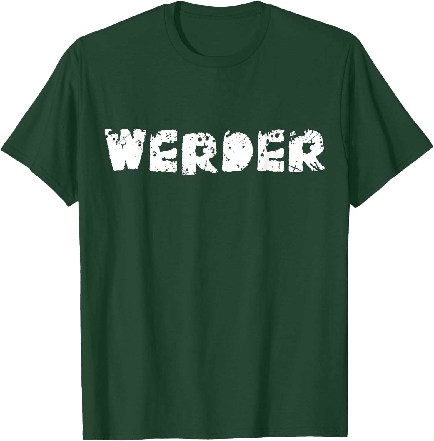 Werder Fan , black T-Shirt - T-Shirt | Forest
