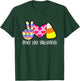 Candy Corn Peace Love Halloween T-Shirt - T-Shirt | Forest